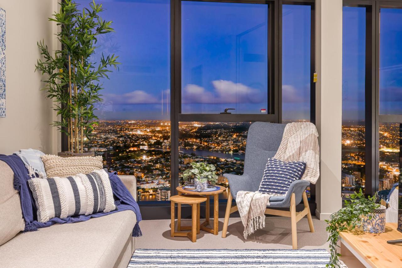 Hamptons Retreat On Level 77 Skytower Appartement Brisbane Buitenkant foto